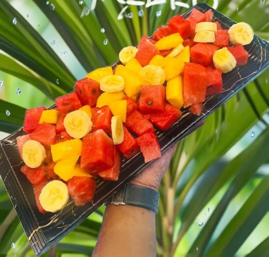 Fresh fruit platter